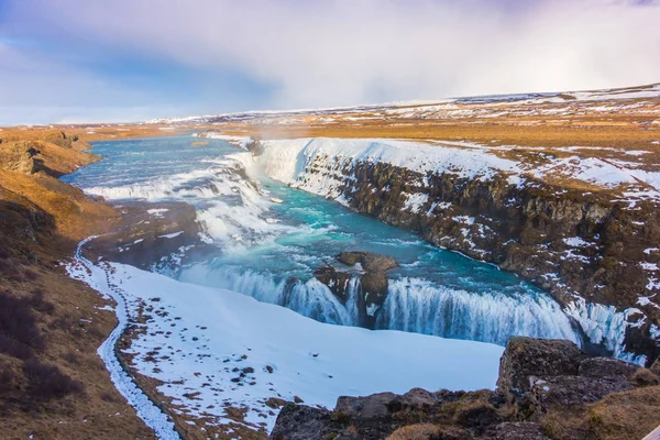 겨울에 아이슬란드 유명한 — 스톡 사진