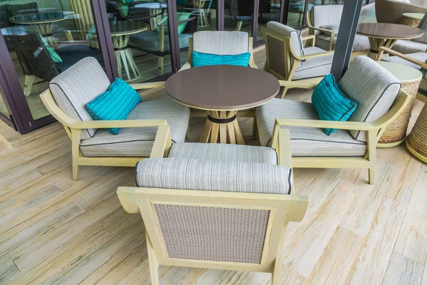 Tables Chaises Dans Restaurant — Photo