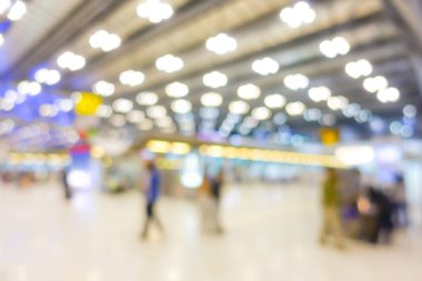 Yolcu havaalanında bulanıklık .