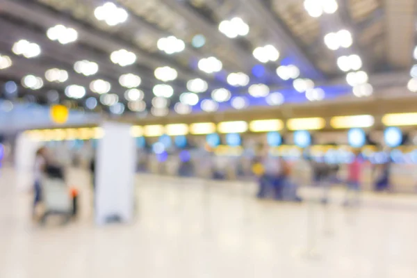 Abstract blur passenger in the airport . — Stock Photo, Image