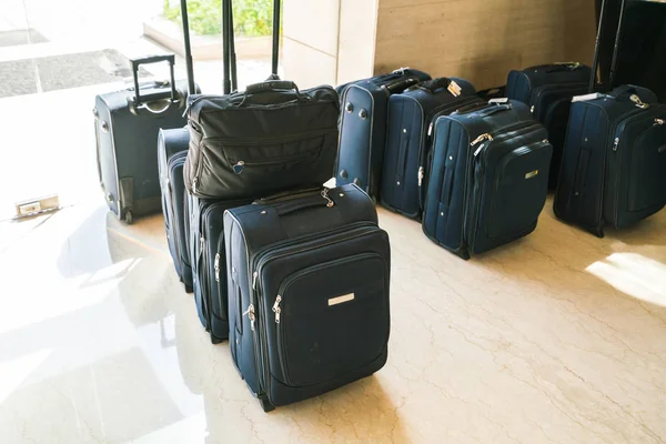 Suitcases and travel bag . — Stock Photo, Image