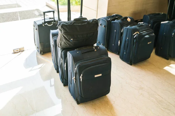 Suitcases and travel bag . — Stock Photo, Image