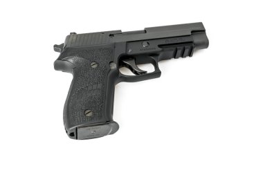 : Loei, Thailand - 10 Temmuz 2016: 9mm Sigsauer P226 Mk25 yarı-au