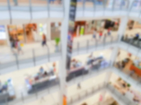 Abstract blur people in shopping center . — Stock Photo, Image