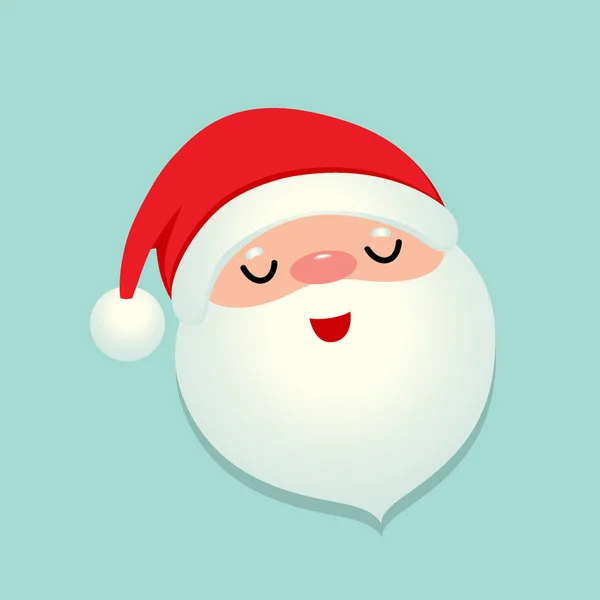 Urlaub Weihnachten Hintergrund mit Santa Claus Cartoon. Vektor il — Stockvektor