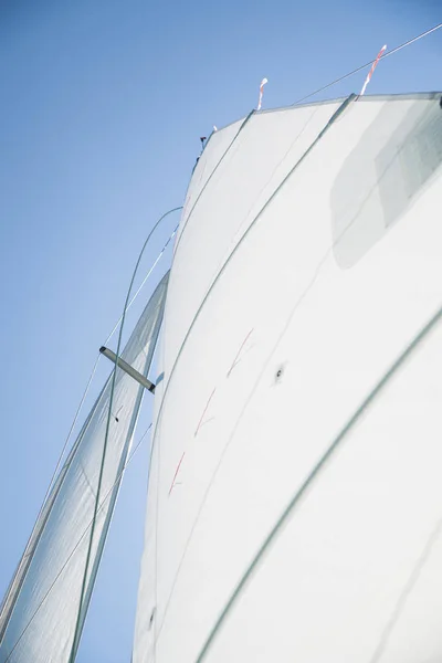 Detail van het zeil van een schip — Stockfoto