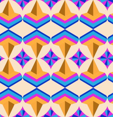 Seamless Arapça geometrik 3d modeli