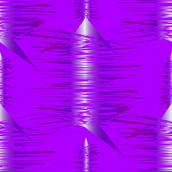 Glänzende scharfe nahtlose Muster lila Hintergrund. Vektor nahtlos — Stockvektor