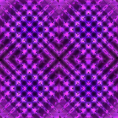 Geometrik kaotik keskin elemanları ile mor seamless modeli. V