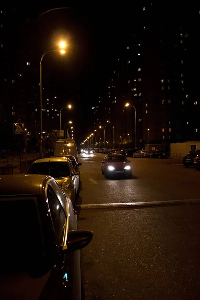 Night City Life Kiev — Stock Photo, Image