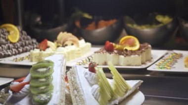 Tatlı lezzetli lezzetli yemek portre