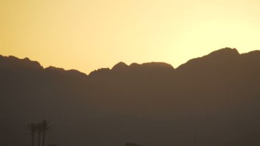 Çöl dağlar panorama