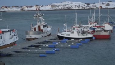 Tromso Marinada kış görünümü