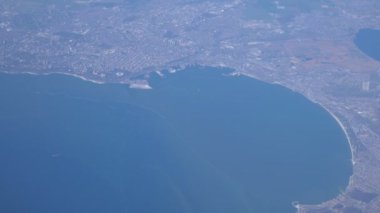 Odesa hava üstten görünüm. Ukrayna deniz kasabada. 16.04.2018
