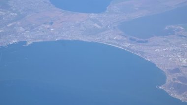 Odesa hava üstten görünüm. Ukrayna deniz kasabada. 16.04.2018