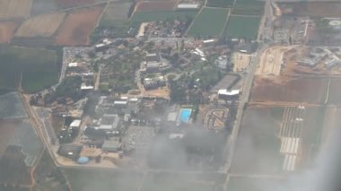 Progresive şehrin hava üstten görünüm. Tel-Aviv. 16.04.2018