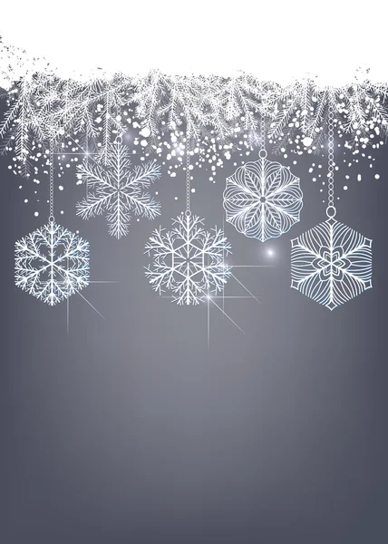 Vánoční dovolená ilustrace — Stockový vektor