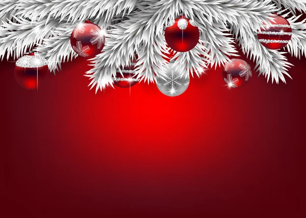 Illustration vacances de Noël — Image vectorielle