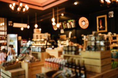 sıcak sesi. arka plan arka ışık bokeh iç kafe vardır. inci