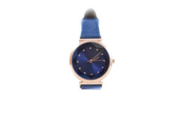 Reloj de pulsera de hombre de negocios de fondo aislado con fondo blanco wi — Foto de Stock