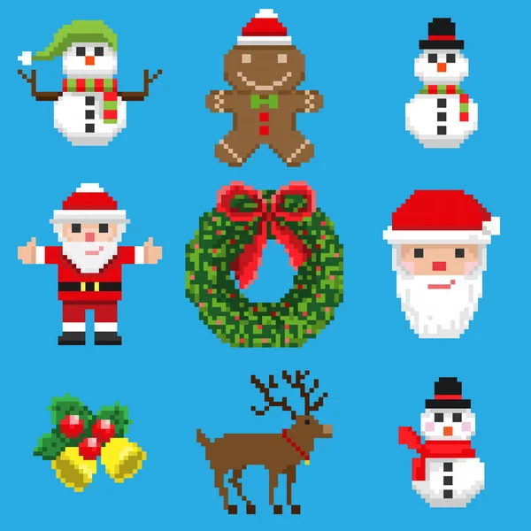 Piksel şenlikli öğeleri kümesi