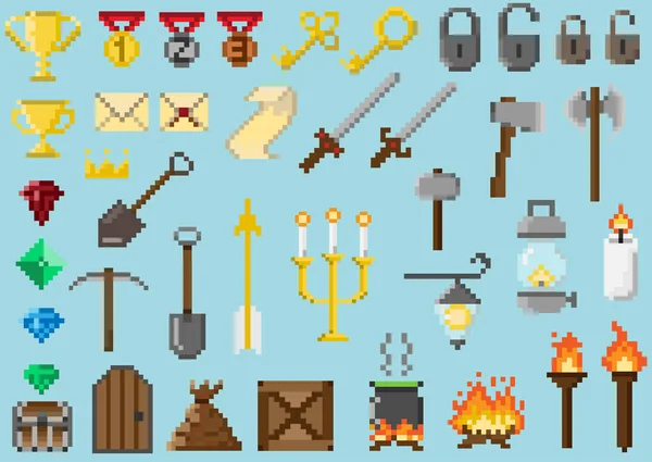 Piksel nesneleri ve öğeleri kümesi