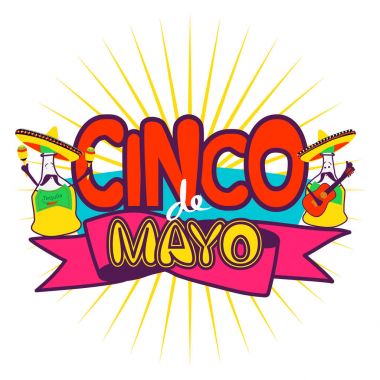 Cinco De Mayo tasarlamak, afiş, broşür, tabela, yeni yıl eğlencesi daveti