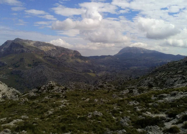 Das "Hochgebirge" von Mallorca — Zdjęcie stockowe