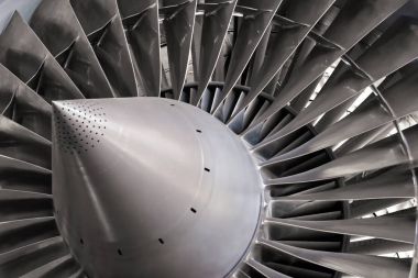 Türbin turbojet motorun 