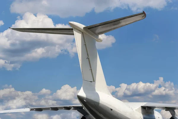 Tail of airplane — Stock Photo, Image