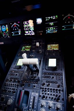 uçak kokpiti özel jet