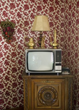 Vintage oturma odası