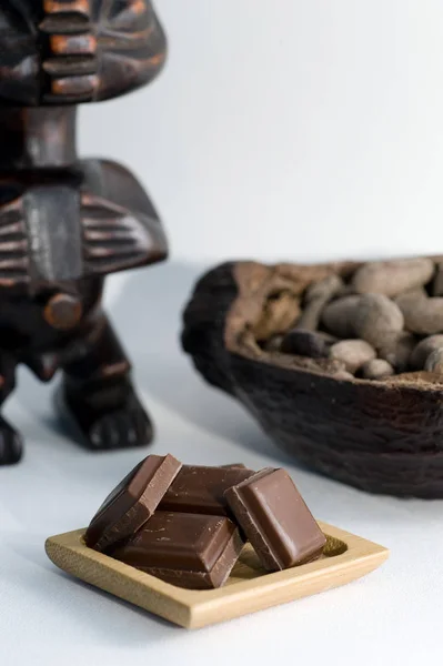 Habas de cacao — Foto de Stock