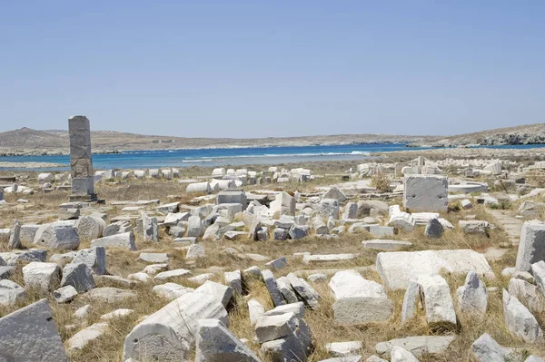 Isla de delos — Foto de Stock