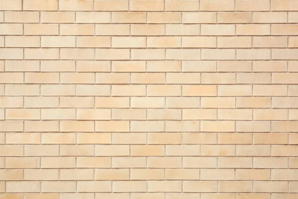 Ladrillos beige azulejos fondo de la pared — Foto de Stock