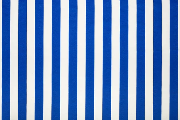 Blue and white striped fabric, high resolution background — Stock Photo, Image