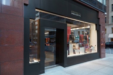 Fratelli Rossetti Eylül ayında, New York Madison Ave dış depolamak.