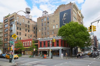 Grand yoIda insanlar New York Soho semtinde