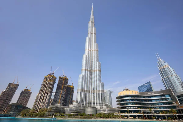Dubai United Arab Emirates 2019 Burj Khalifa Mrakodrap Dubai Mall — Stock fotografie