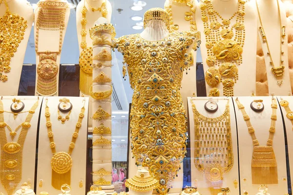 Dubai United Arab Emirates Νοεμβρίου 2019 Ντουμπάι Χρυσό Σουκ Παράθυρο — Φωτογραφία Αρχείου