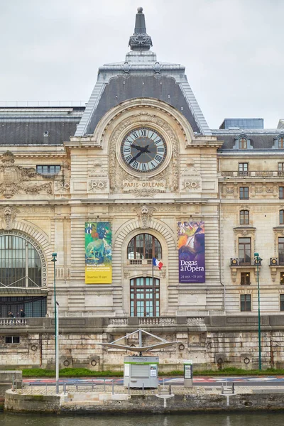 Paris France Novembre 2019 Façade Bâtiment Musée Gare Orsay Quai — Photo