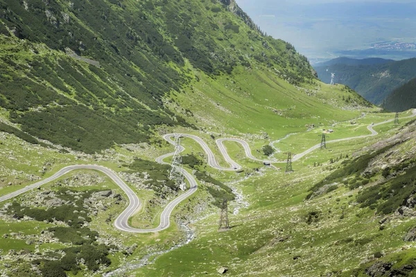 Transfagarasan road, Roménia — Fotografia de Stock