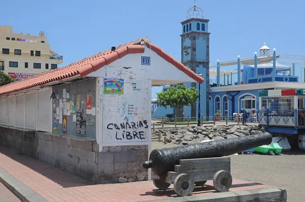 Las Galletas, Tenerife, Spain - June 10, 2012 — стокове фото