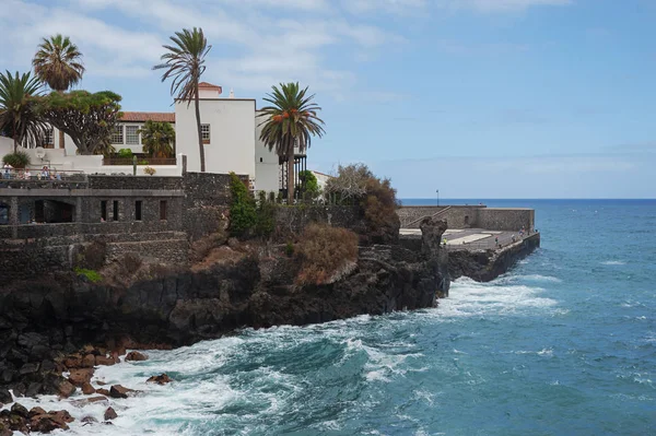 Puerto Cruz Tenerife Islas Canarias España Septiembre 2016 Punta Del — Foto de Stock