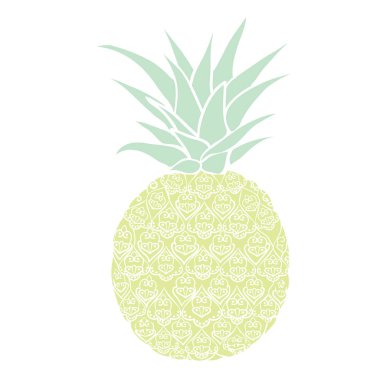 Ananas Meyve illüstrasyon