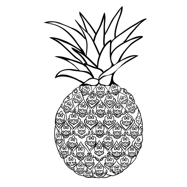 Ananas Meyve illüstrasyon