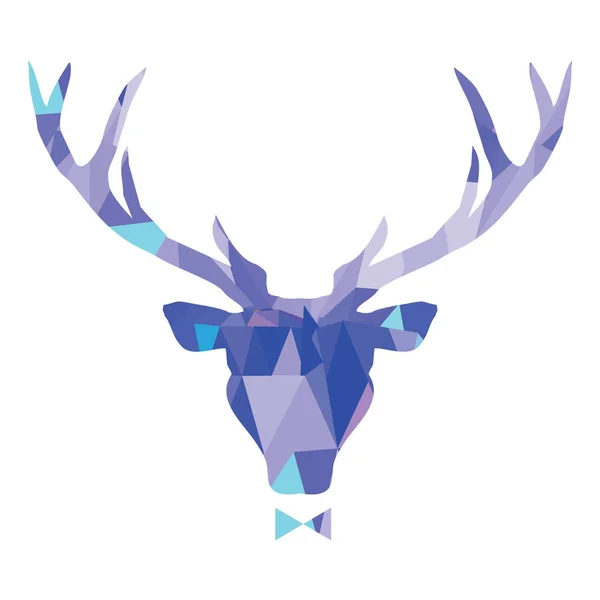 Abstract deer design — Stock Vector