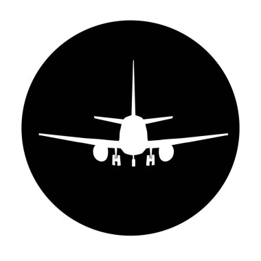 Soyut uçak simgesi