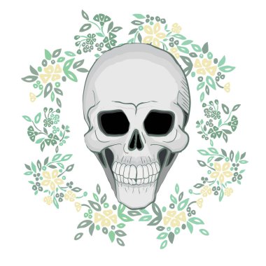 soyut Kurukafa çizimi