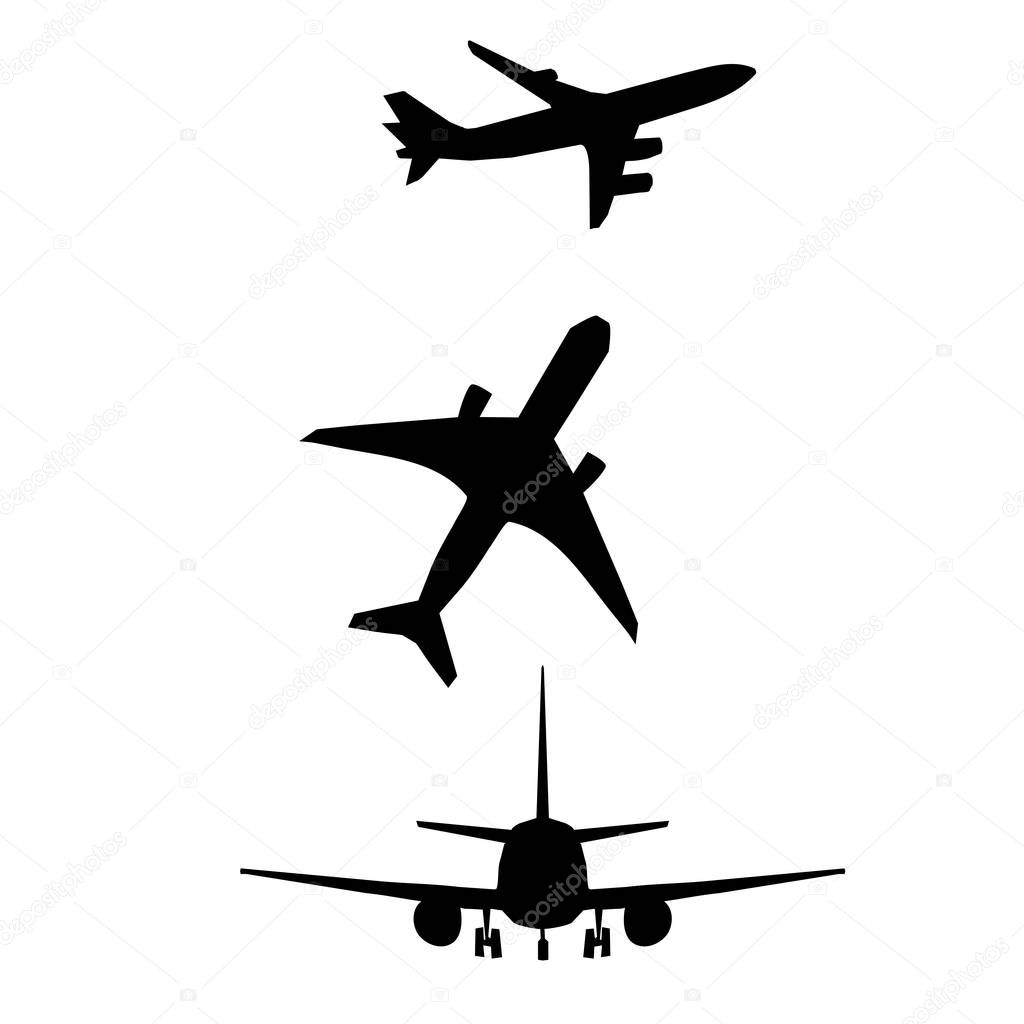 abstract plane icon